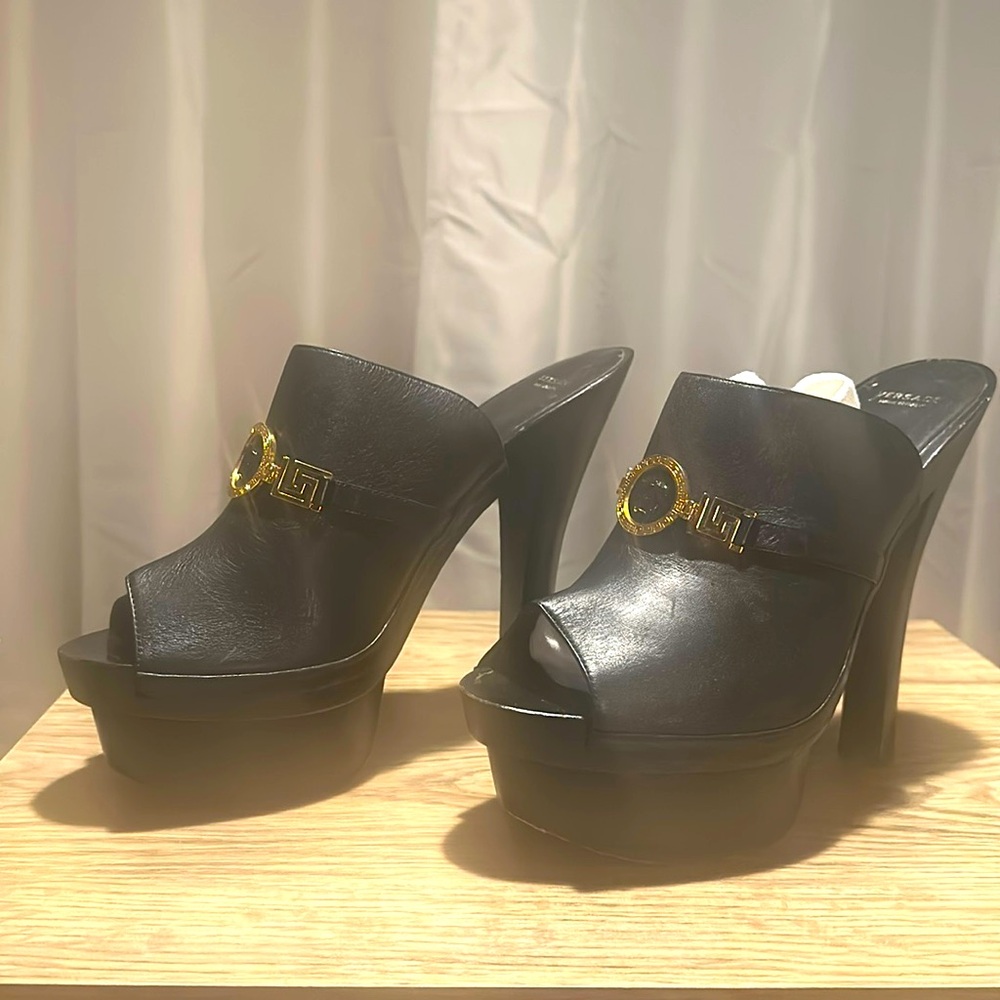 Versace Medusa Platform mules size 41